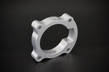 Picture of Torque Solution TQS TB Spacer-Silver Throttle Body Spacers - TS-TBS-018