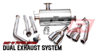 Picture of Weapon R WR Axle Back Exhausts - 953-600-101