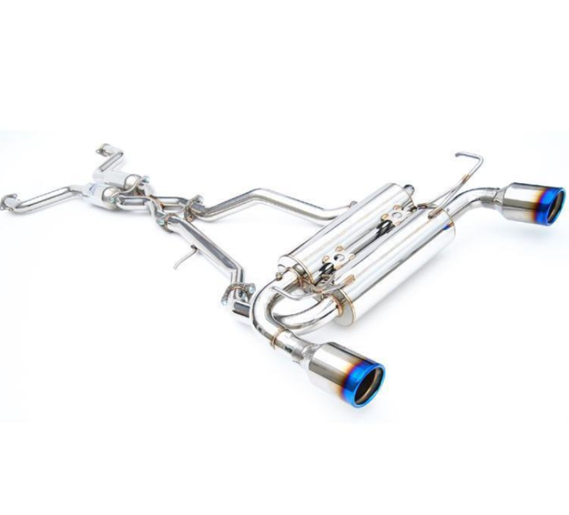 Picture of Invidia INV Gemini-Titanium Tips Catback - HS17IQ66GM1RT