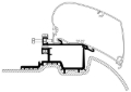 Picture of Thule THU HideAway Awning Adapters Awnings & Panels - 308073