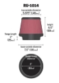 Picture of K&N Engineering KN Universal Air Filter - RU-1014