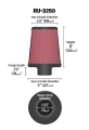 Picture of K&N Engineering KN Universal Air Filter - RU-3250
