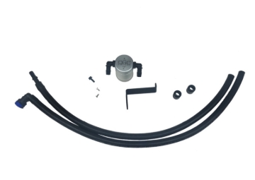 Picture of J&L 2.3L Driver Side Oil Separator 3.0 - Clear Anodized - 3037D-C