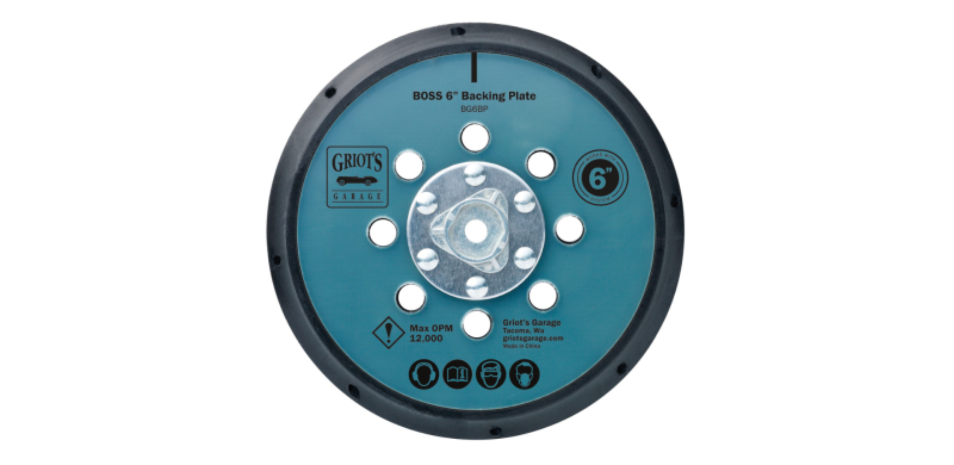 Picture of Griots Garage GRG BOSS Backing Plates Tools - BG6BP