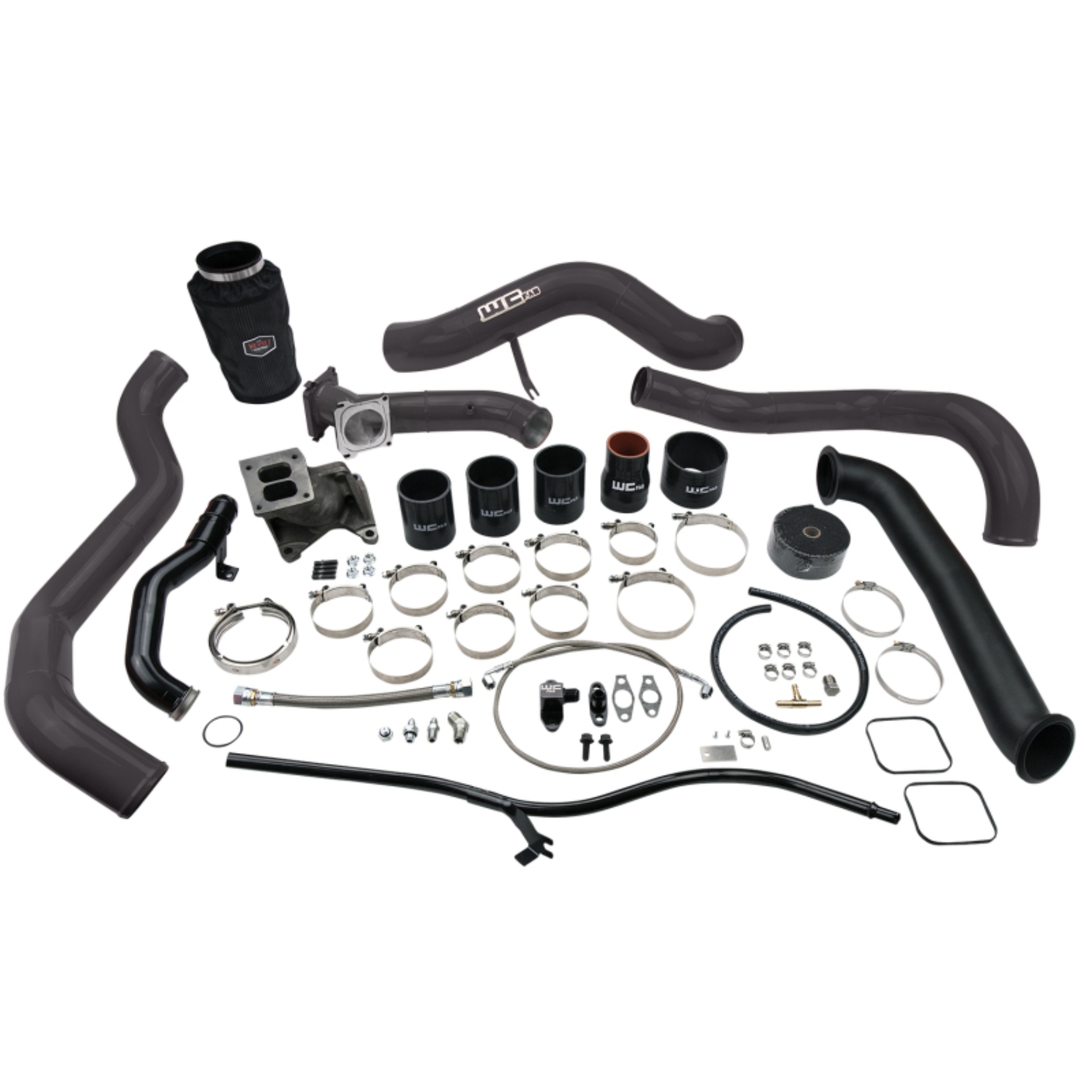Picture of Wehrli WCF Turbo Install Kit-S300 - WCF100478-GRY