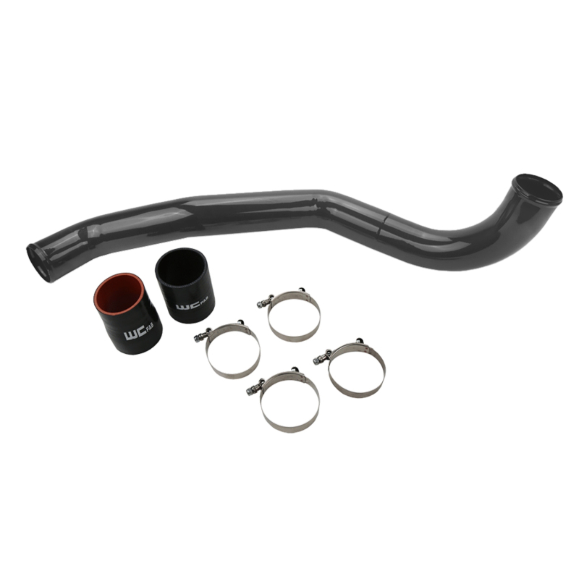 Picture of Wehrli WCF Intercooler Pipes Intercooler Pipe Kits - WCF100708-GRY