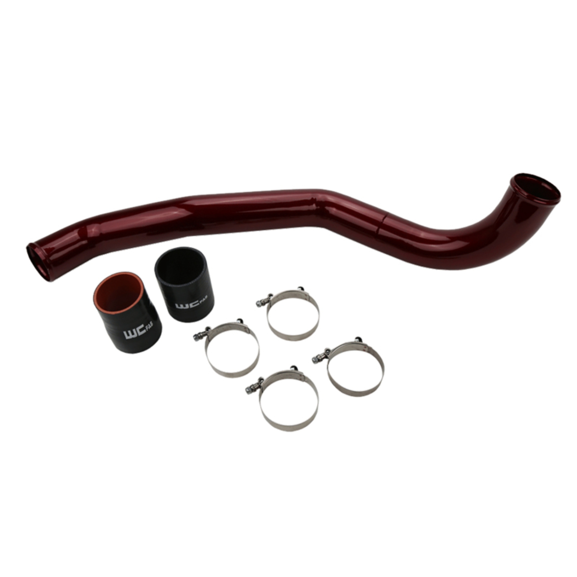 Picture of Wehrli WCF Intercooler Pipes Intercooler Pipe Kits - WCF100708-RED