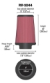 Picture of K&N Engineering KN Universal Air Filter - RU-1044