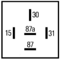 Picture of Hella Time Control Unit Relays - 996152131
