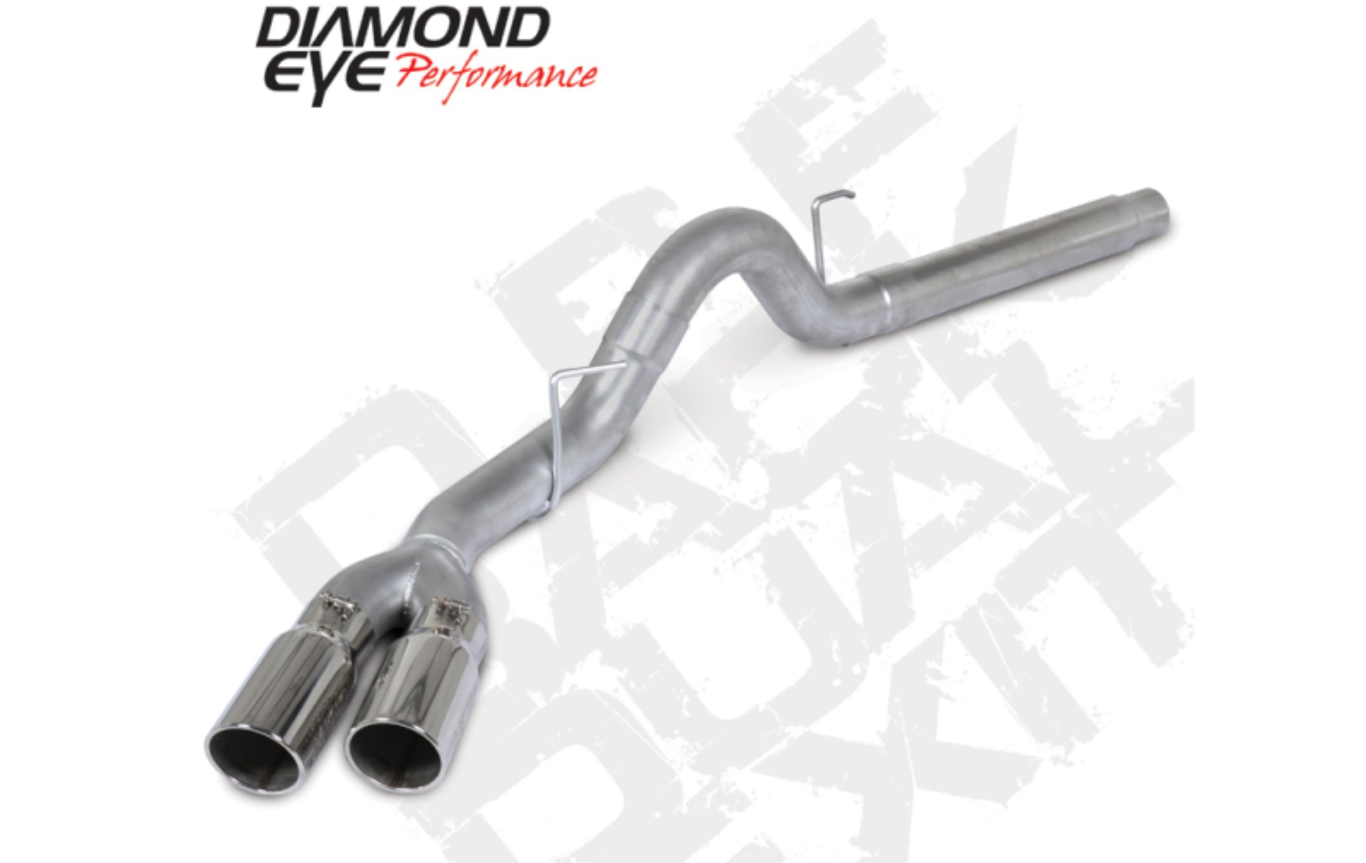 Picture of Diamond Eye Performance DEP DPF Back Exhaust Kit AL - K4384A-SS