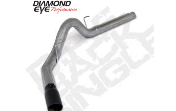 Picture of Diamond Eye Performance DEP DPF Back Exhaust Kit SS - K4382S-BK