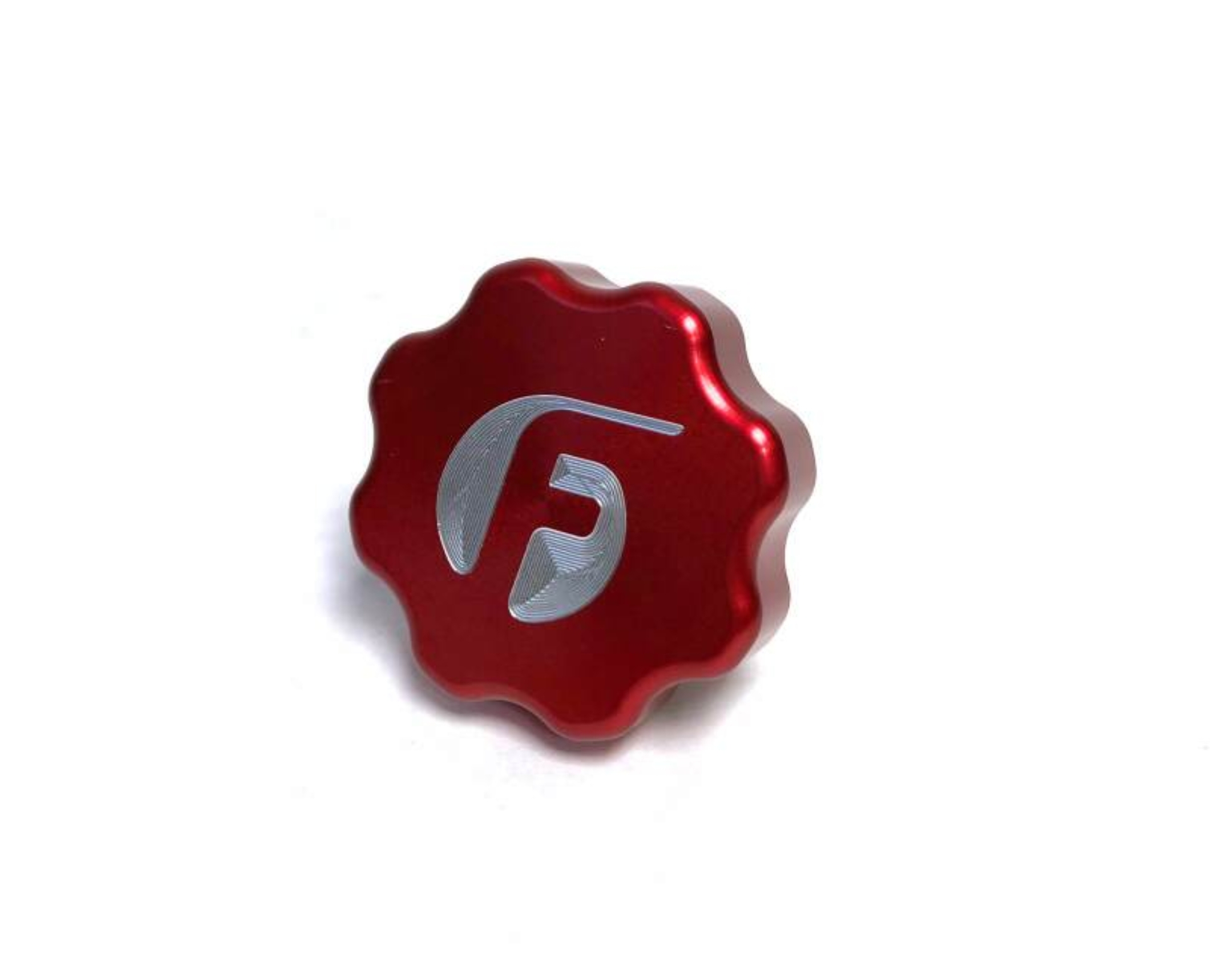 Picture of Fleece Performance FPE Oil Cap Covers - FPE-DMAX-OC-RED