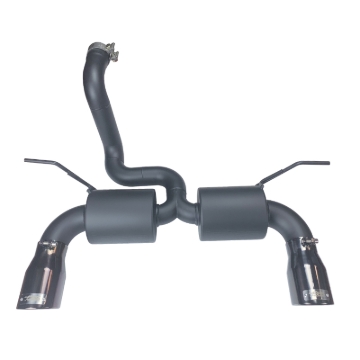 Picture of Injen INJ Axle Back Exhaust - SES5005BLK