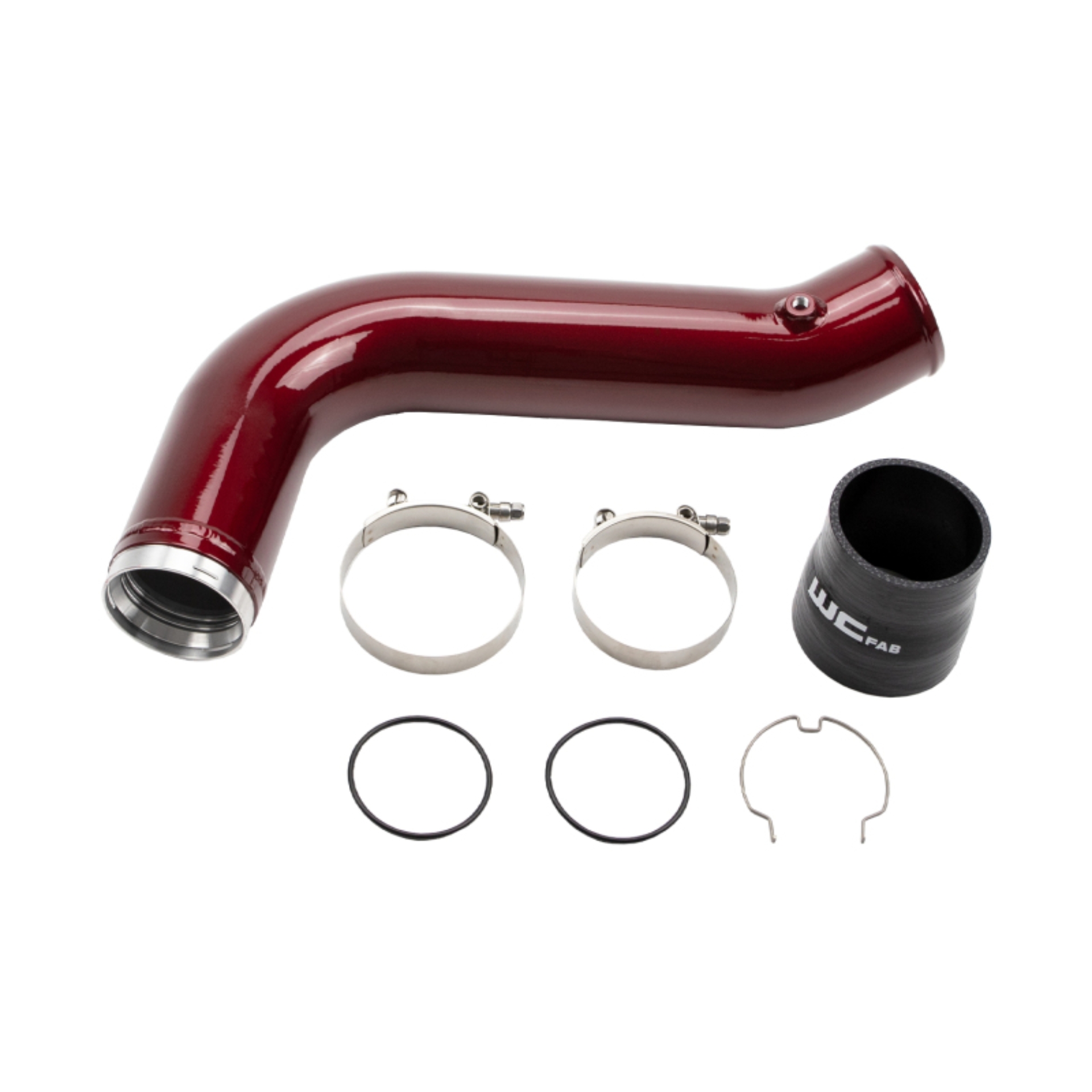 Picture of Wehrli WCF Intercooler Pipes Intercooler Pipe Kits - WCF100530-RED