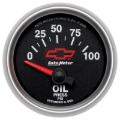 Picture of AutoMeter AM Chevy Black Gauges - 3627-00406