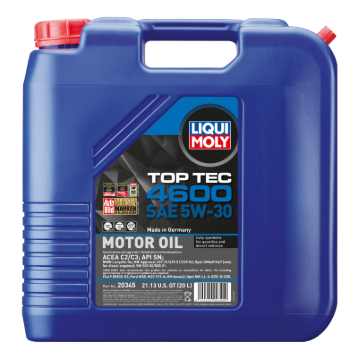 Picture of LIQUI MOLY LQM Motor Oil-Top Tec 4600 - 20345