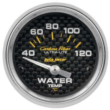 Picture of AutoMeter AM Carbon Fiber Gauges - 4737-M