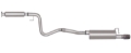 Picture of Gibson GIB Cat-Back-Single - 315532