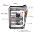 Picture of ANZO ANZ LED/Projector Headlights - 111407