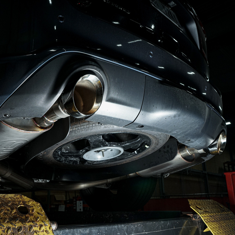 Picture of Stainless Works, 2018+ Durango, Dual Custom Mufflers, Legend Catback