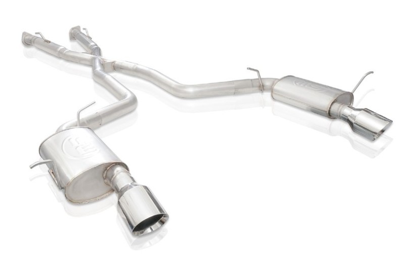 Picture of Stainless Works, 2018+ Durango, Dual Custom Mufflers, Legend Catback