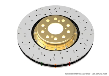 Picture of DBA 5000 Slot&Drill Rotors Brake Rotors - DBA52608BLKLXS