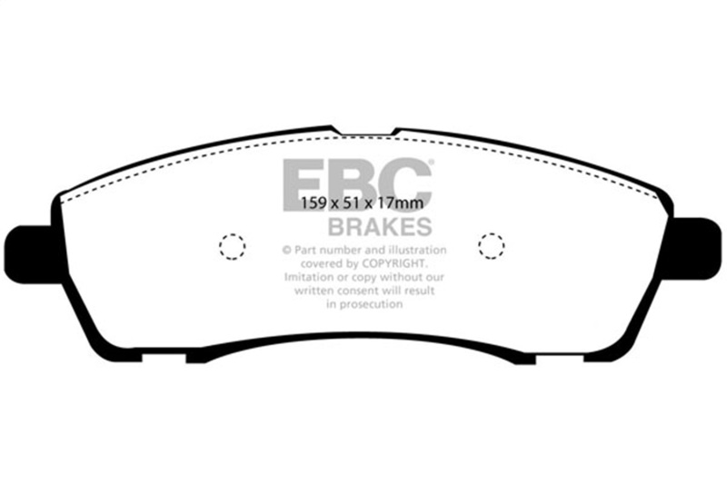 Picture of EBC Ultimax2 Brake Pad Sets - UD757