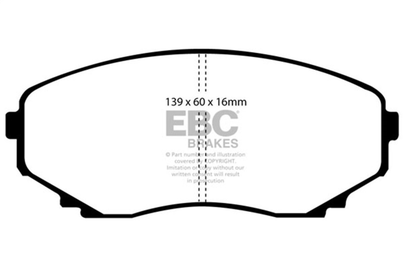 Picture of EBC Ultimax2 Brake Pad Sets - UD551