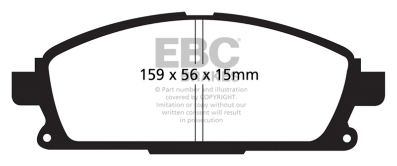 Picture of EBC Ultimax2 Brake Pad Sets - UD855