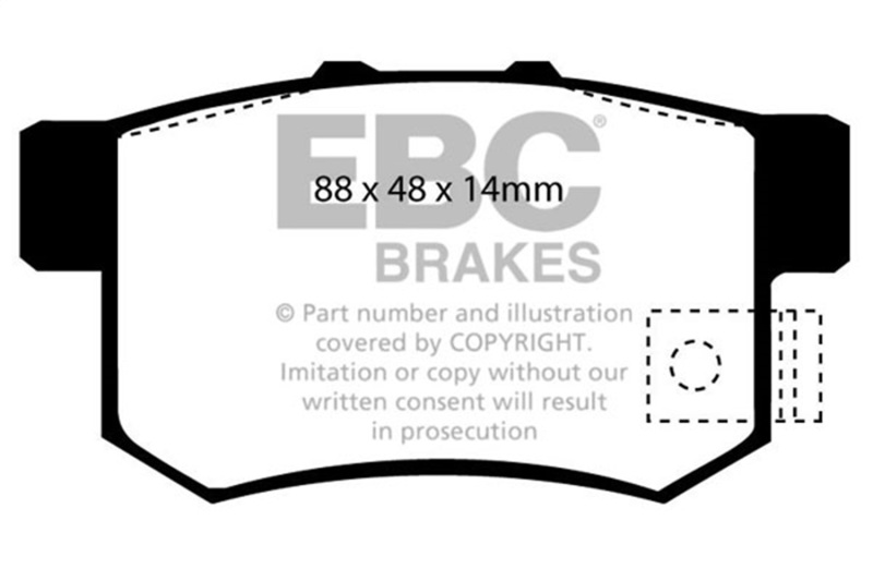 Picture of EBC Ultimax2 Brake Pad Sets - UD536