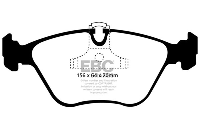 Picture of EBC Ultimax2 Brake Pad Sets - UD725