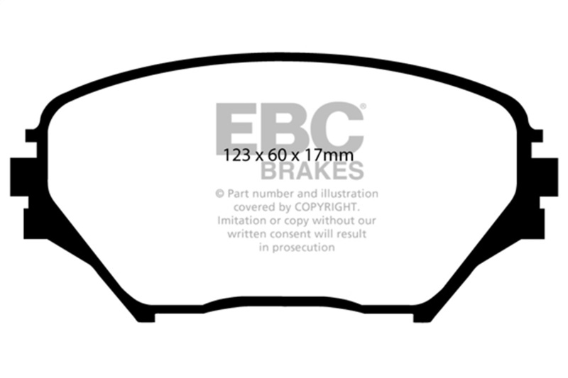 Picture of EBC Ultimax2 Brake Pad Sets - UD862