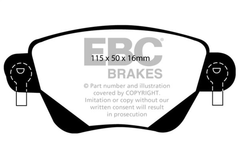 Picture of EBC Ultimax2 Brake Pad Sets - UD911