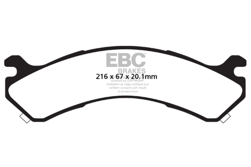 Picture of EBC Greenstuff Brake Pad Sets - DP61663