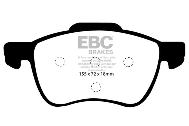 Picture of EBC Redstuff Brake Pad Sets - DP31229C