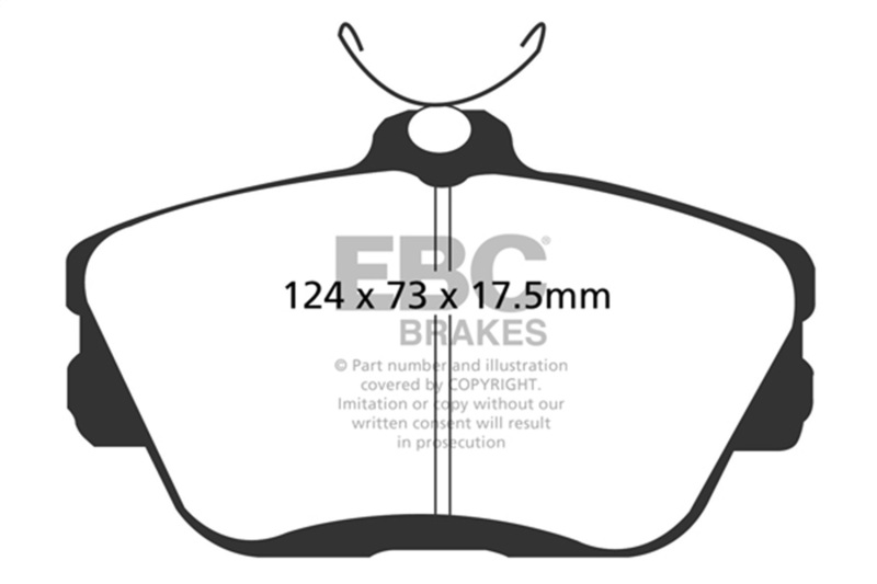 Picture of EBC Ultimax2 Brake Pad Sets - UD598