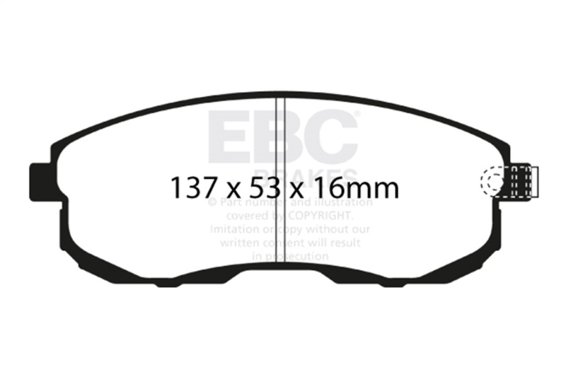 Picture of EBC Ultimax2 Brake Pad Sets - UD815