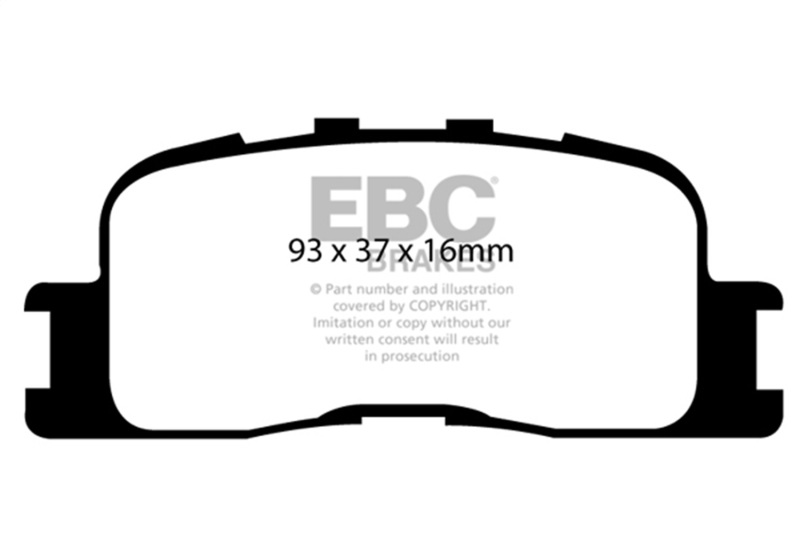 Picture of EBC Redstuff Brake Pad Sets - DP31716C