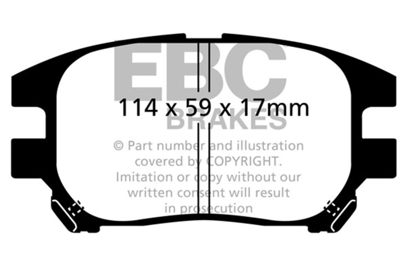 Picture of EBC Ultimax2 Brake Pad Sets - UD930