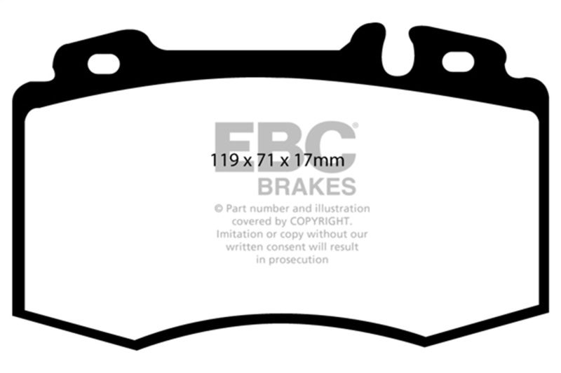 Picture of EBC Redstuff Brake Pad Sets - DP31363C