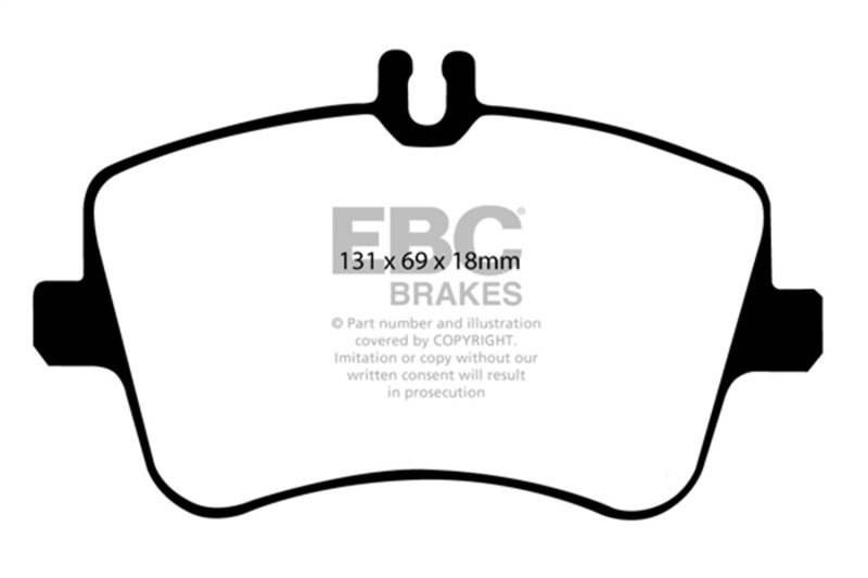 Picture of EBC Yellowstuff Brake Pad Sets - DP41365R