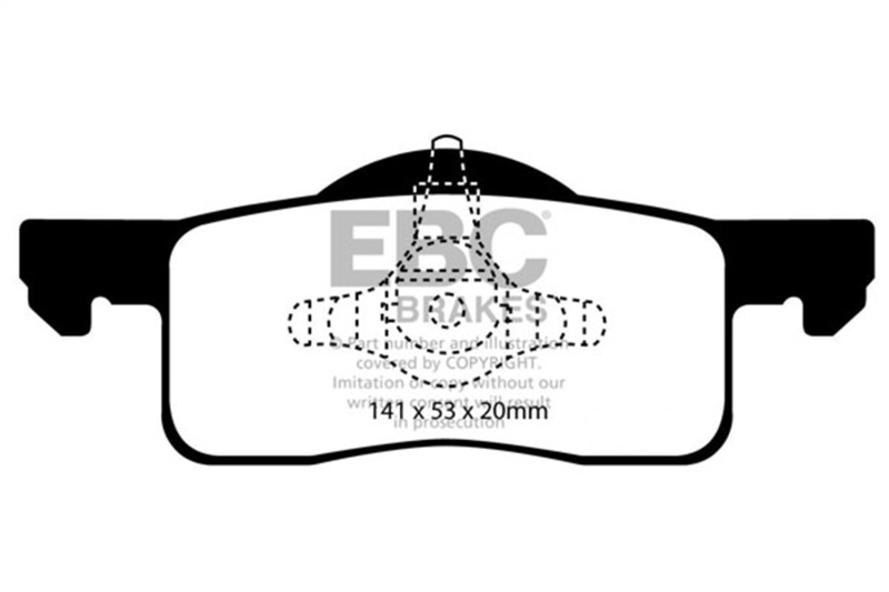 Picture of EBC Ultimax2 Brake Pad Sets - UD935