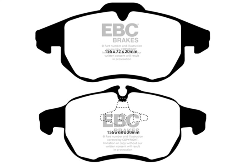 Picture of EBC Yellowstuff Brake Pad Sets - DP41414R