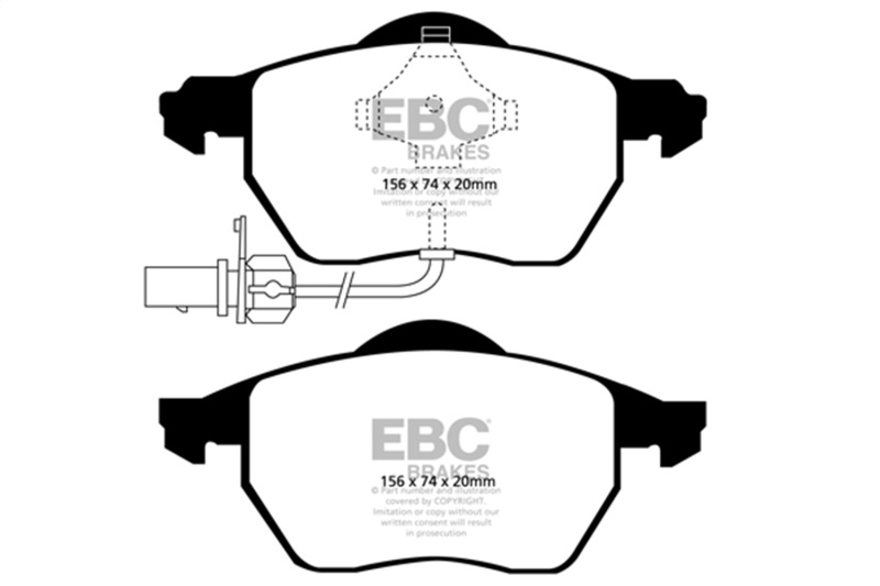 Picture of EBC Ultimax2 Brake Pad Sets - UD840