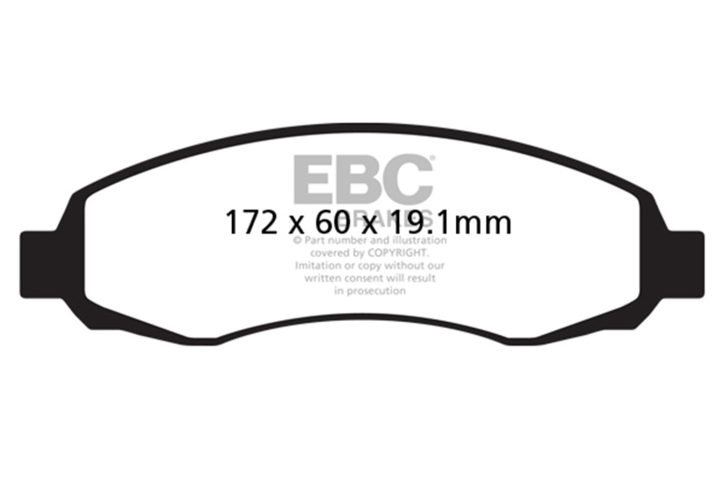 Picture of EBC Ultimax2 Brake Pad Sets - UD962