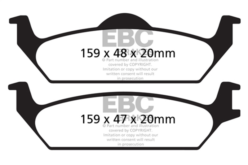 Picture of EBC Ultimax2 Brake Pad Sets - UD963