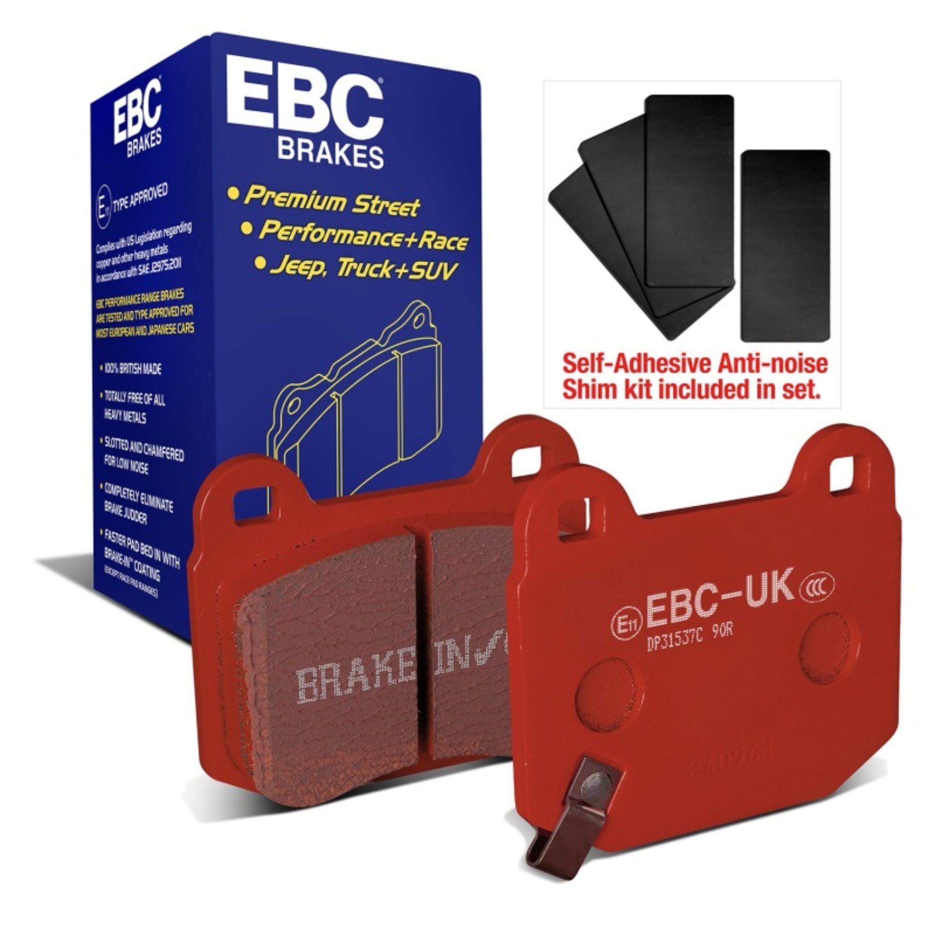 Picture of EBC Redstuff Brake Pad Sets - DP31537C