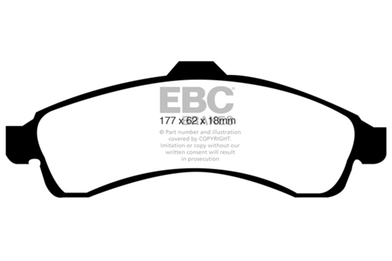 Picture of EBC Ultimax2 Brake Pad Sets - UD882
