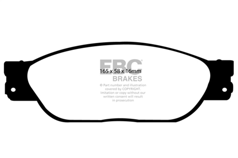 Picture of EBC Redstuff Brake Pad Sets - DP31220/2C