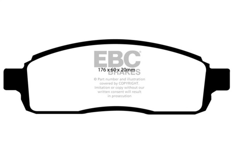 Picture of EBC Extra Duty Brake Pad Sets - ED91696/2